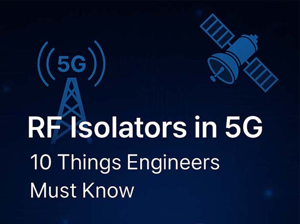 10 Things Engineers Must Know About RF Isolators in 5G