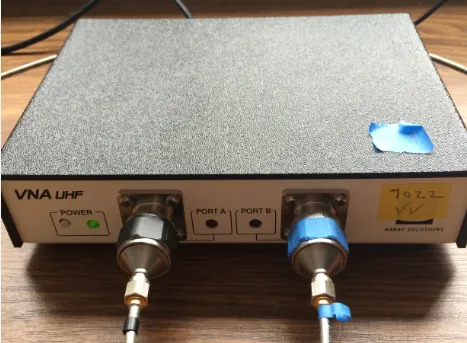 VNA S-parameter sweep