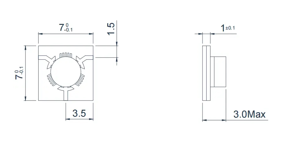 7.0-9.5 ghz t product appearance
