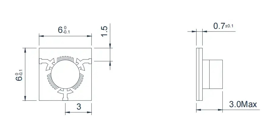 8 to 18 GHz T-junction microstrip RF circulator