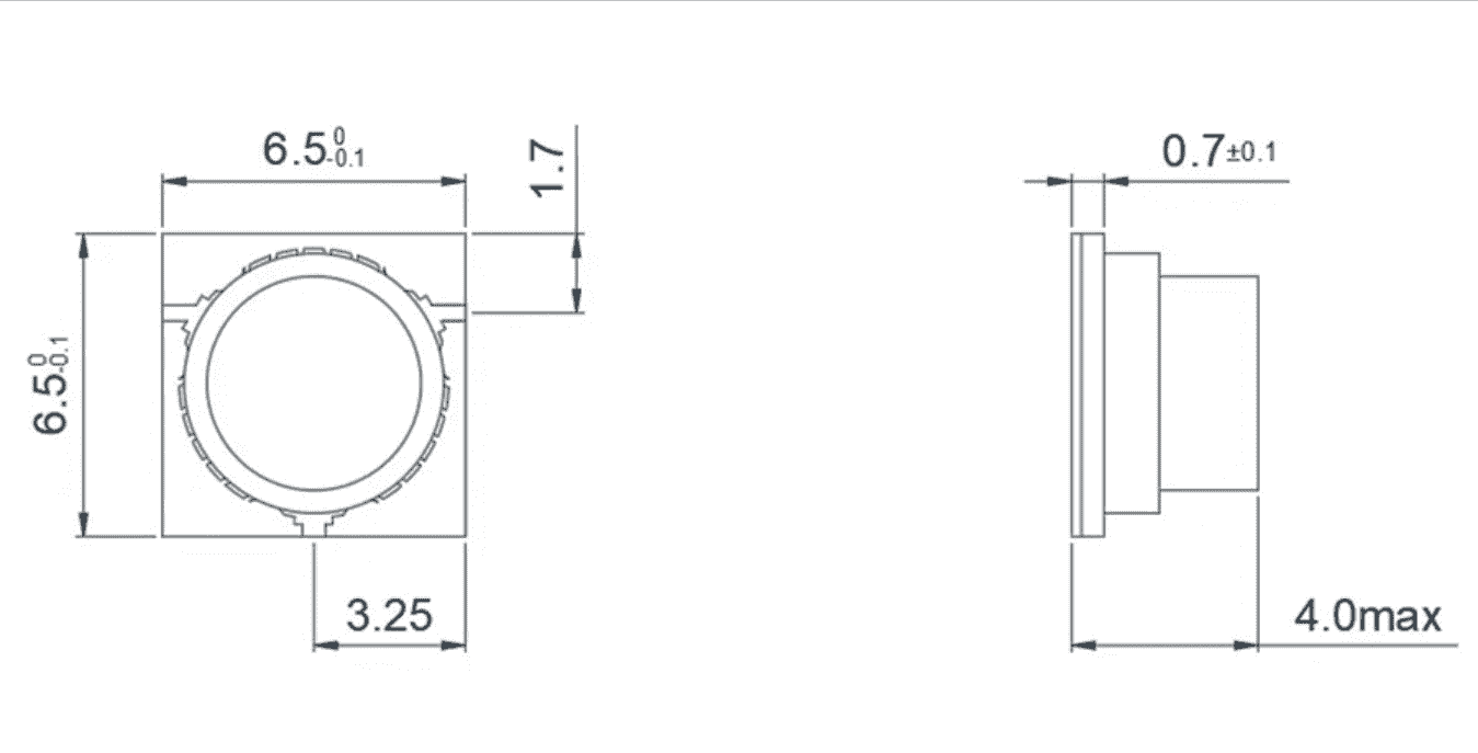 Close-up of compact components on a printed circuit board