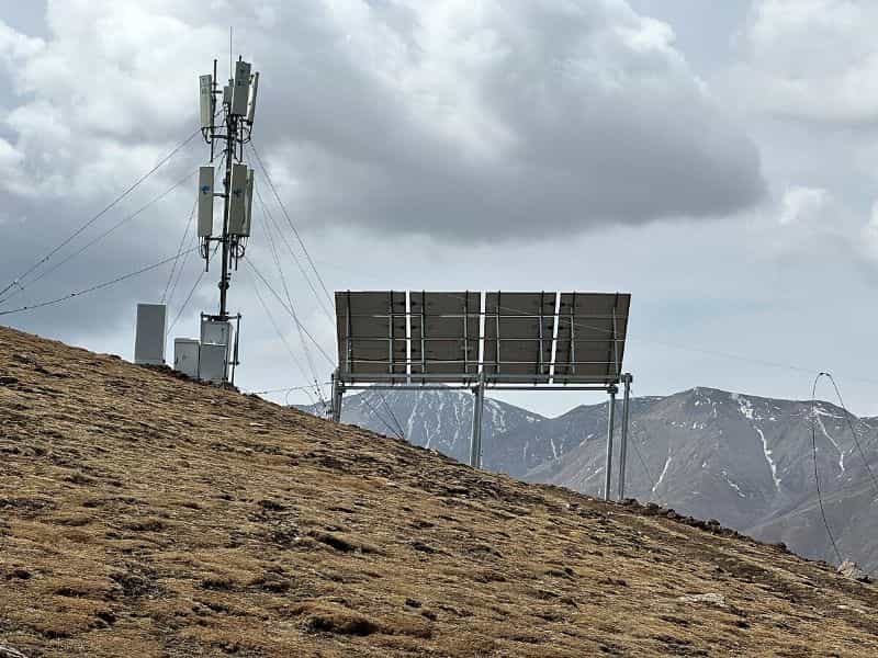 5G Base Transceiver Station at Laji Mountain Pass