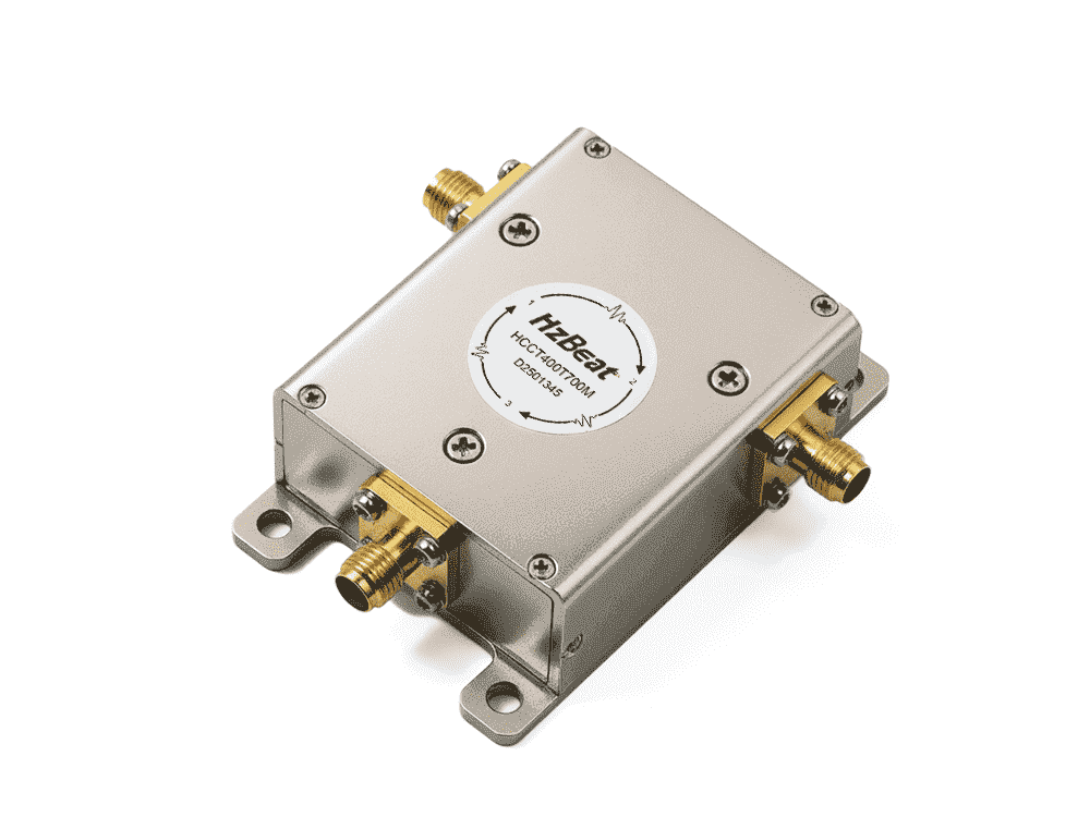 HzBeat coaxial circulator with SMA connectors