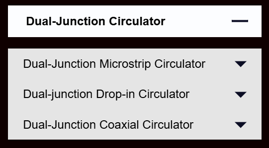 Dual-junction circulator structural categories: Microstrip, Drop-in, Coaxial