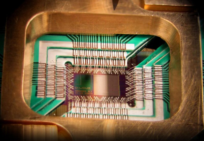 quantum processor or superconducting chip packaging