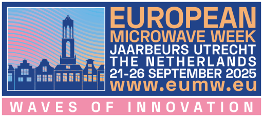 European Microwave Week 2025 Official Banner - Jaarbeurs Utrecht