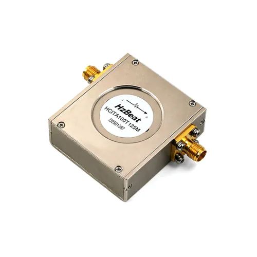 High-power coaxial RF isolator used for amplifier protection