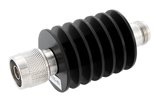 High power RF attenuator with heatsink