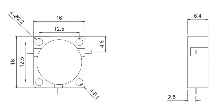 4.0~8.0GHz Broadband Drop-in Circulator