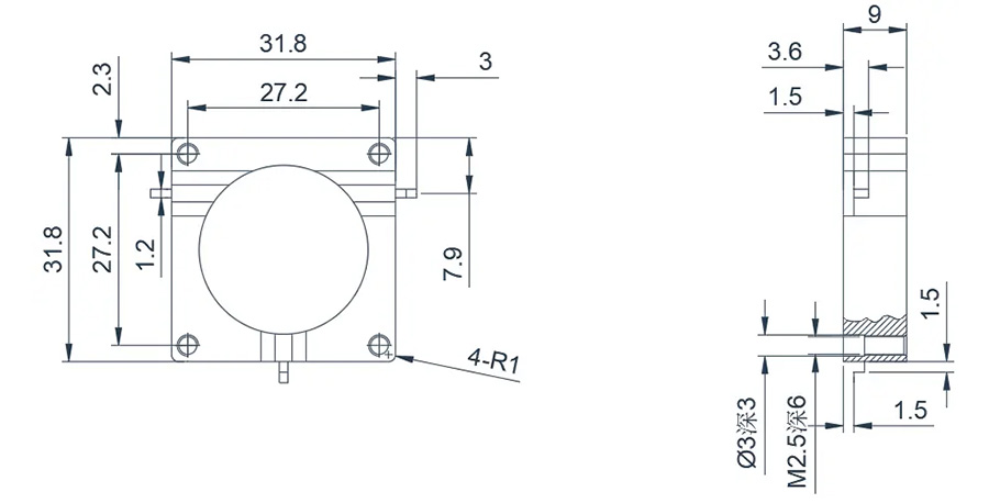 0.336~0.344GHz SMD Circulator(SMT)