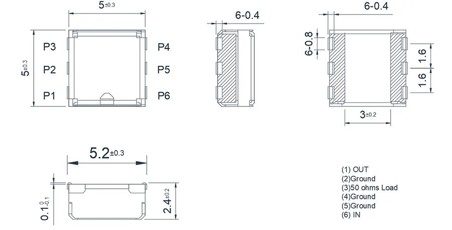 1.8~3.6GHz SMD Circulator(SMT)