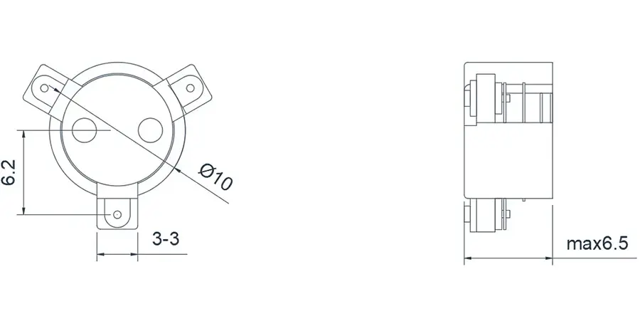 8.0~18.0GHz Mikroşerit Sirkülatör Görünümü