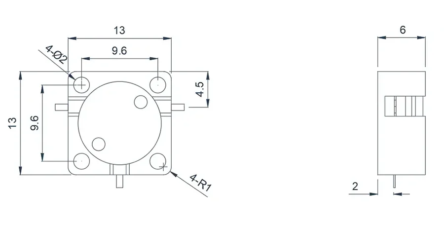 1.2~1.4GHz Tipik Drop-in Sirkülatör
