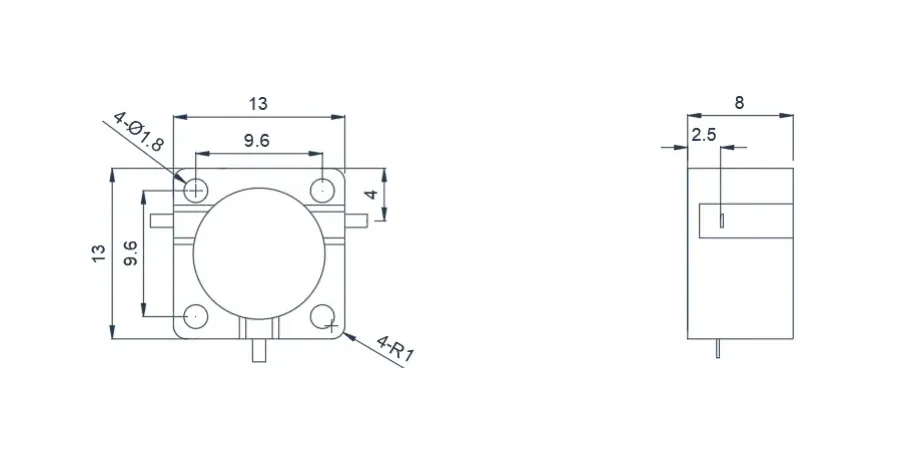 1.8~3.4GHz Tipik Drop-in Sirkülatör