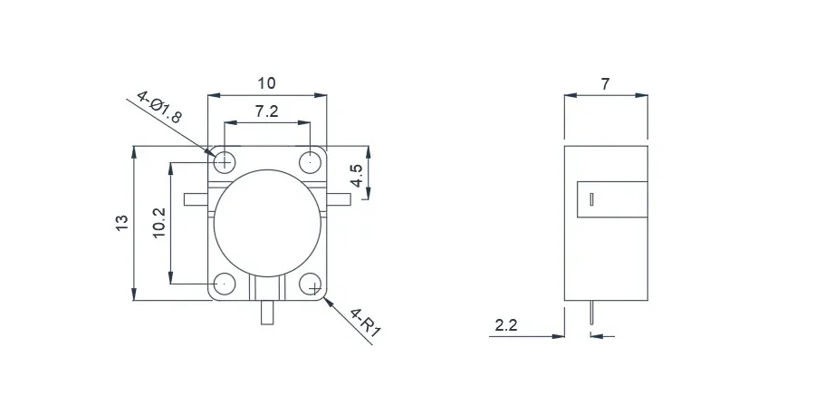 2.6~3.8GHz Tipik Drop-in Sirkülatör
