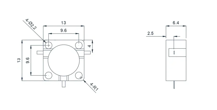4.0~8.0GHz Tipik Drop-in Sirkülatör