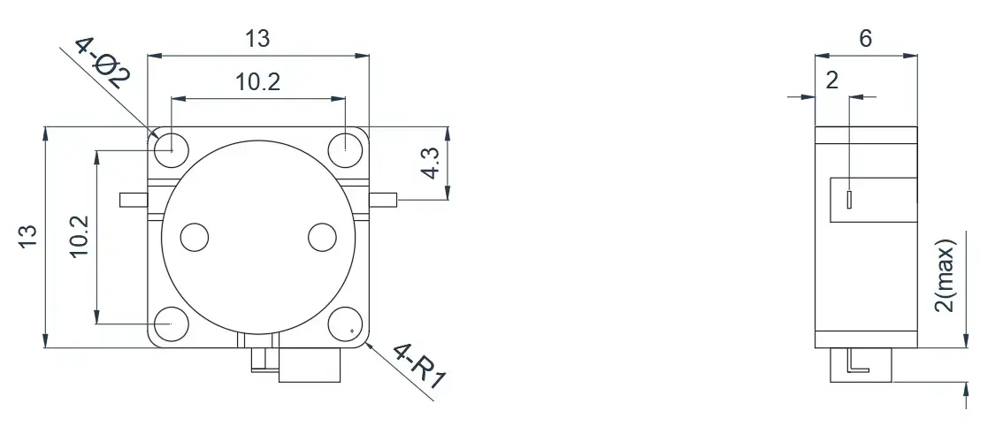 1.2~1.4GHz Tipik Drop-in İzolatör Görünümü
