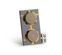 Miniaturized Dual-Junction Microstrip Circulator