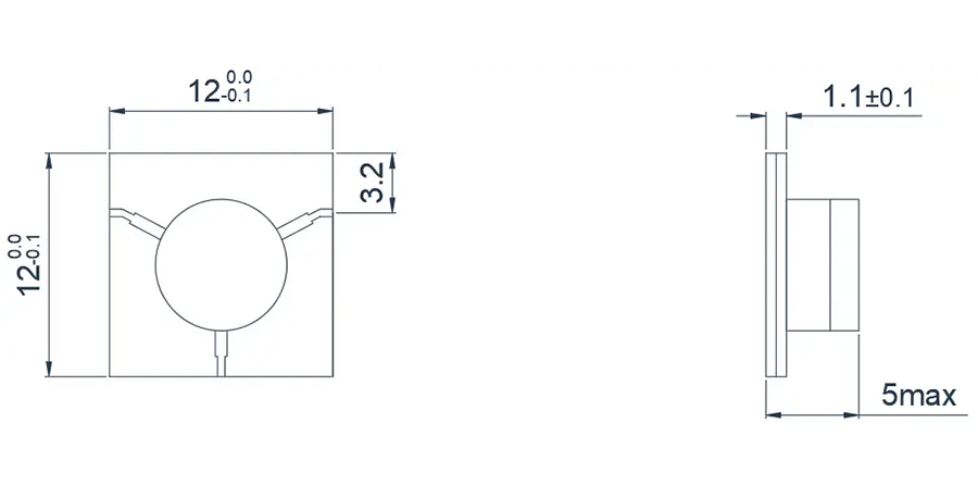 6.0~18.0GHz Broadband Microstrip 'T' junction Circulator