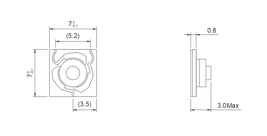 6.0~18.0GHz Broadband Microstrip 'Y' junction Circulator