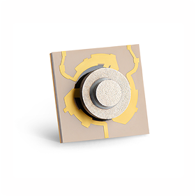 Miniaturized Microstrip Isolator