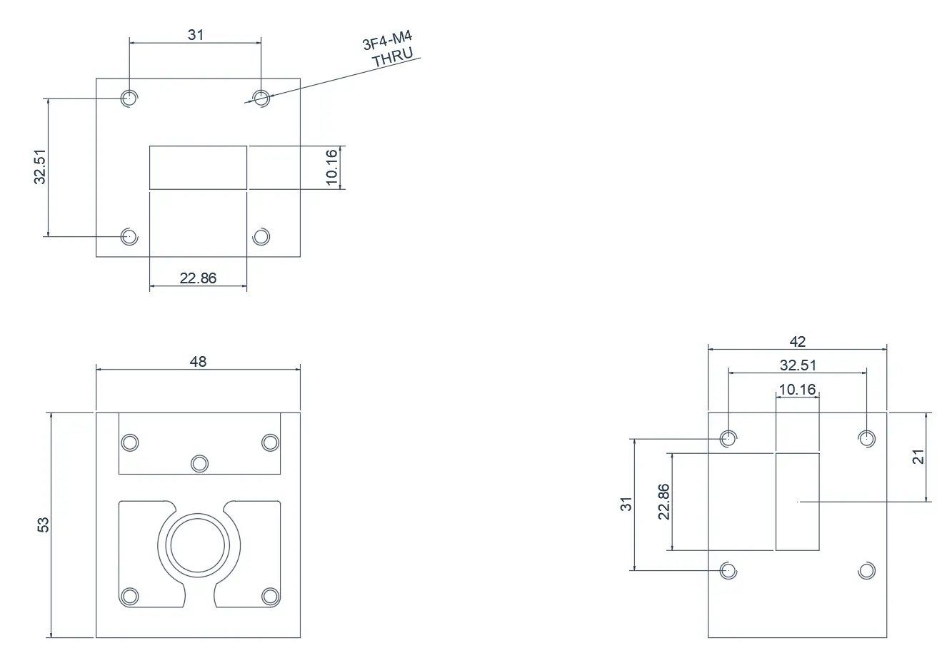 WR-90  Junction Waveguide Circulator Appearance