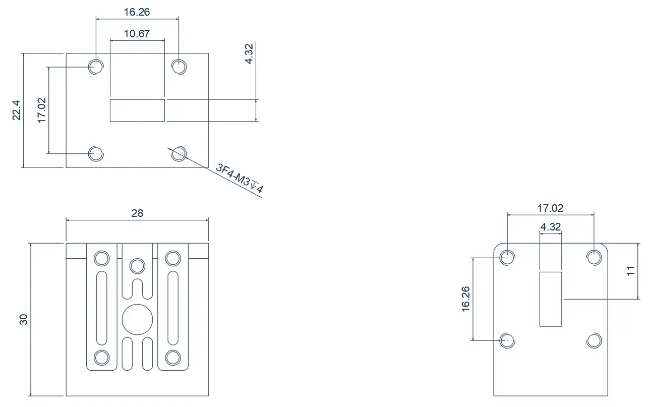 WR-42  Junction Waveguide Circulator Appearance