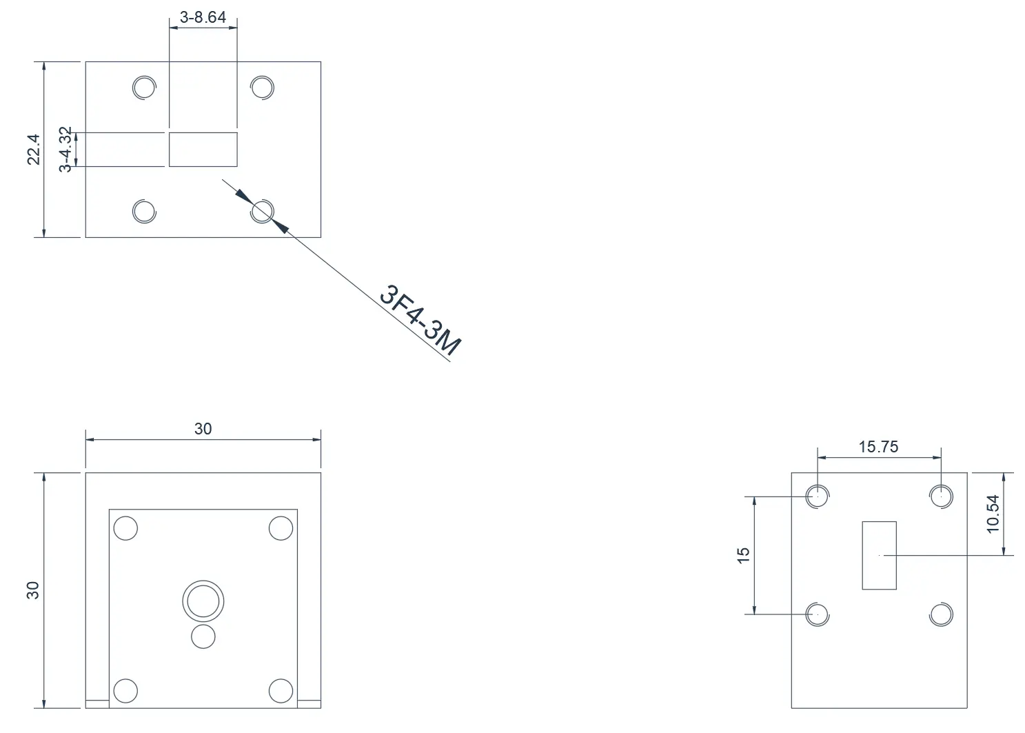 WR-34  Junction Waveguide Circulator Appearance
