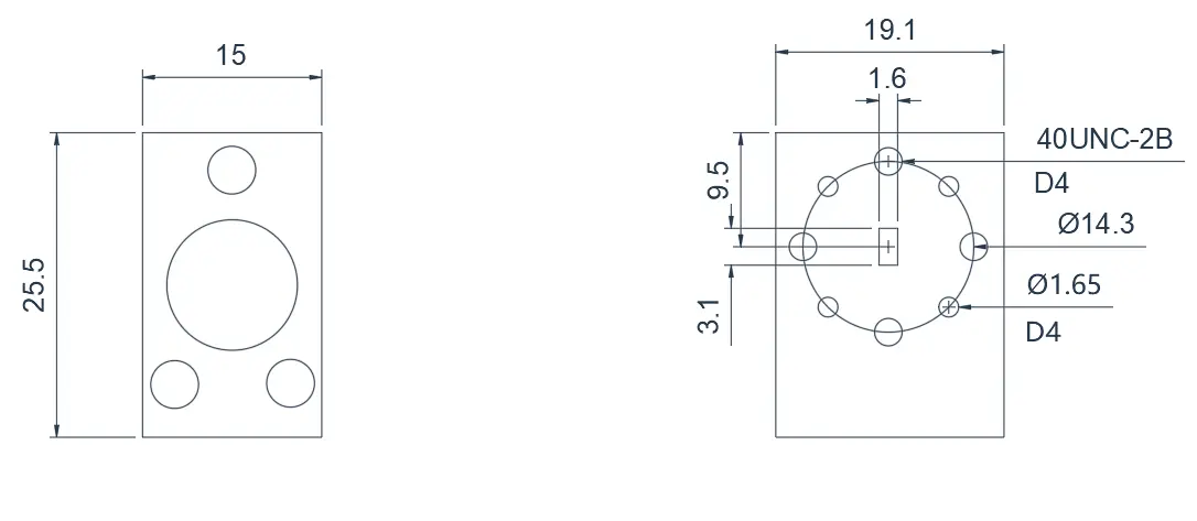 WR-12  Junction Waveguide Isolator Appearance